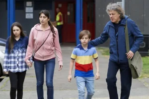 Alan Davies family